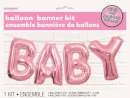 Baby Pink Balloon Banner Kit